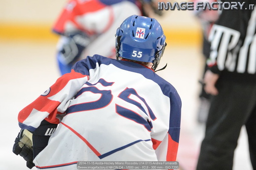 2014-11-15 Aosta-Hockey Milano Rossoblu U14 0115 Andrea Fornasetti